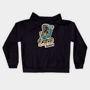 Baby Doberman Kids Hoodie